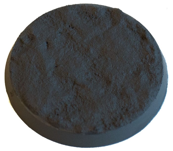 Изображение текстурной краски Martian Ironcrust в тонком варианте сверху вниз