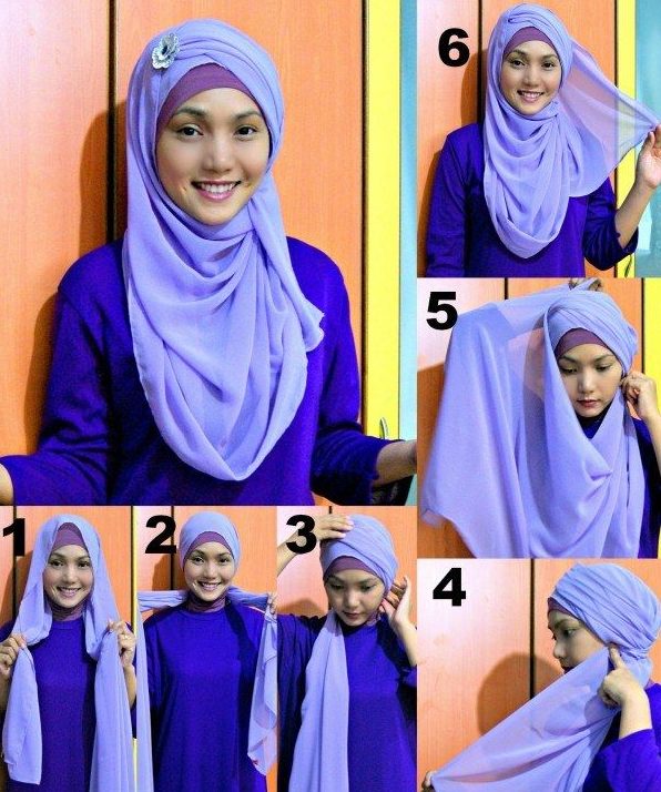 5 простых способов носить шарф-плед