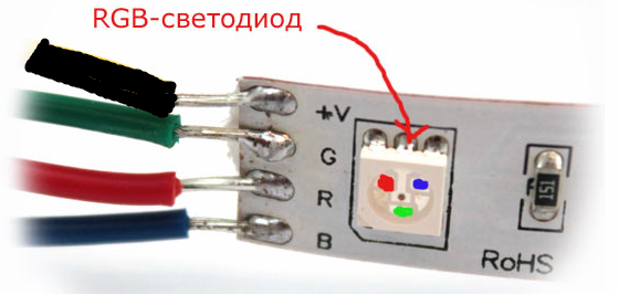 RGB-светодиоды: как они работают, внутреннее устройство, как подключить, RGB-led и Arduino