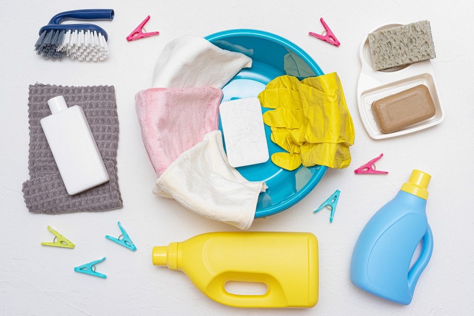 Как отстирать кухонные полотенца в домашних условиях: 15 способов (выведут даже сложные пятна)