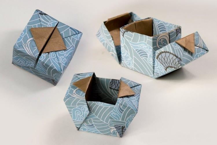 Простые схемы как сделать сундук из бумаги и картона