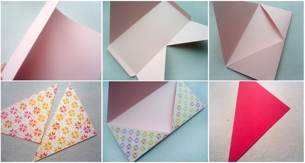 Конверт своими руками; как делать красивые письма без клея, оригами, фото