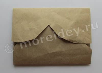 Конверт-сердечко из бумаги