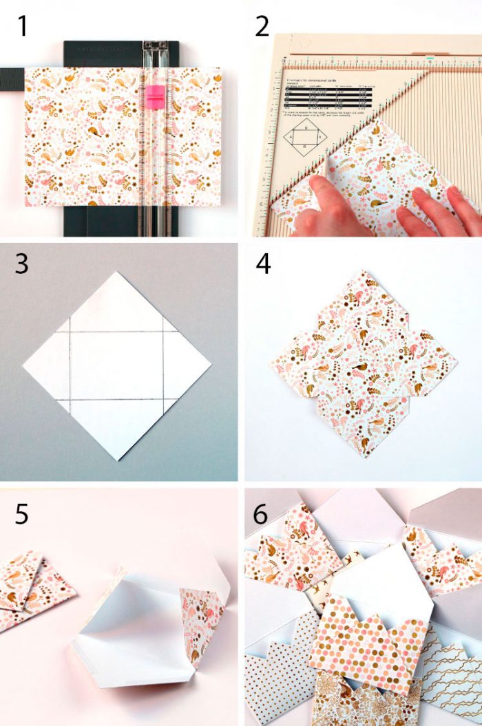 Как сделать конверт из бумаги