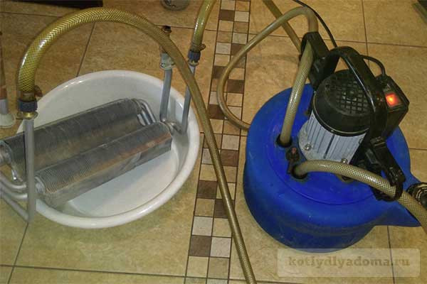 Как правильно промыть теплообменник газового котла в домашних условиях