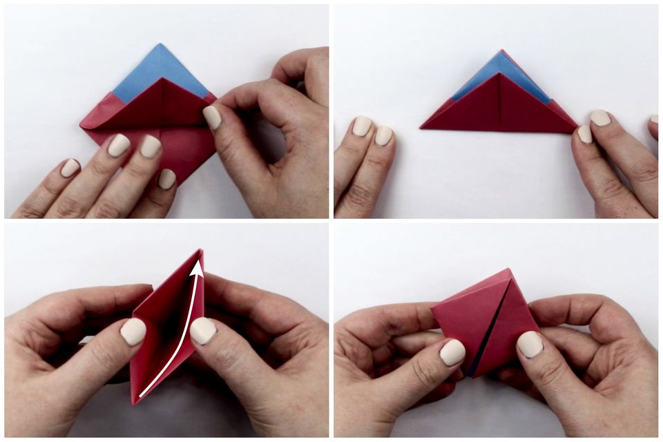 Узнаем как делать кораблик из бумаги оригами