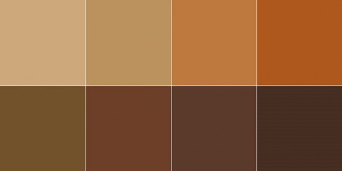 Как сделать коричневую краску