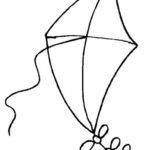 Воздушны змей из бумаги: схемы с шаблонами для вырезания