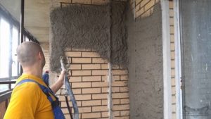 Как делается стяжка стен кирпичного дома своими руками