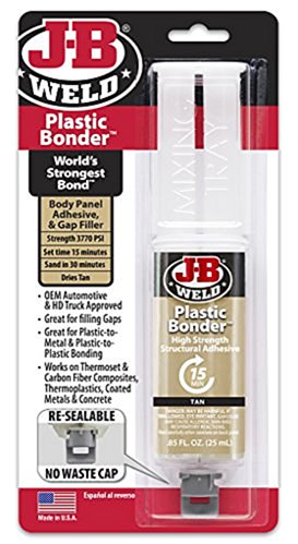 J-B WELD Пластиковый бондер структурный клей шприц