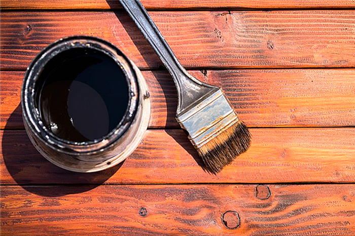 Как окрасить древесину в темный цвет