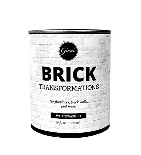GIANI Brick Transformations Краска для побелки кирпича и каминов