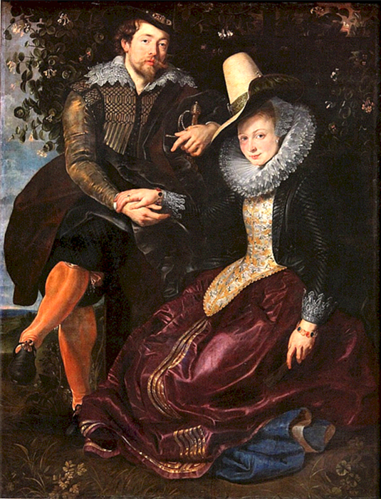 Питер Пауль Рубенс Картины с женой