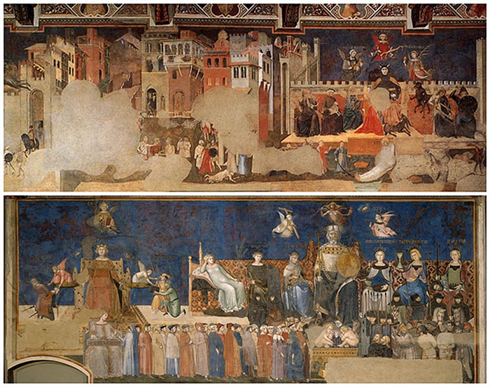 Детали средневековых произведений искусства