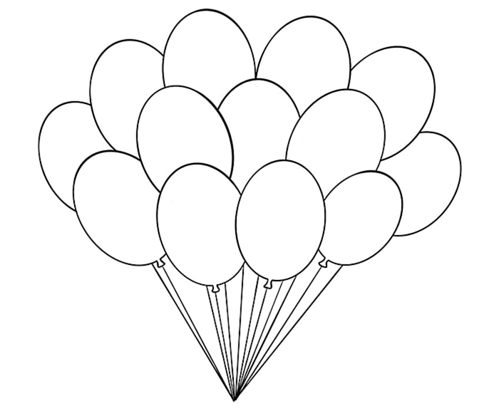 рисунок на воздушном шаре 11