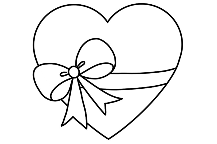 рисунок сердца 13