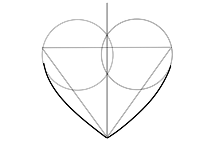 рисунок сердца 5