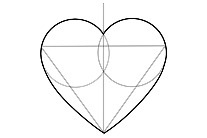 рисунок сердца 6
