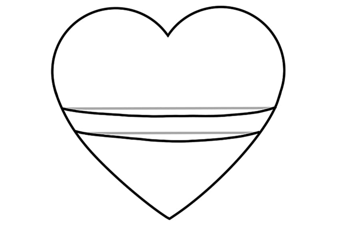 рисунок сердца 8