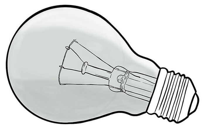 чертеж лампочки 11