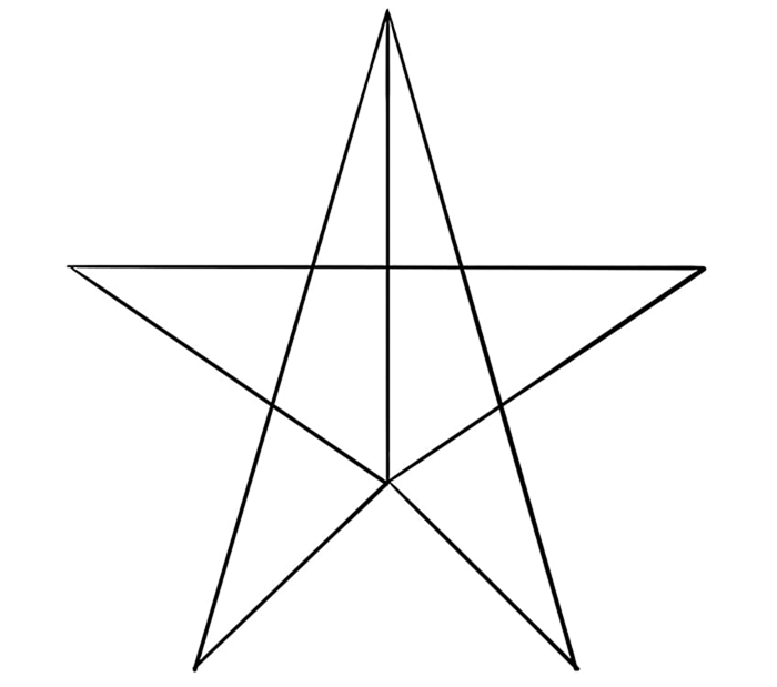рисунок звезды 03
