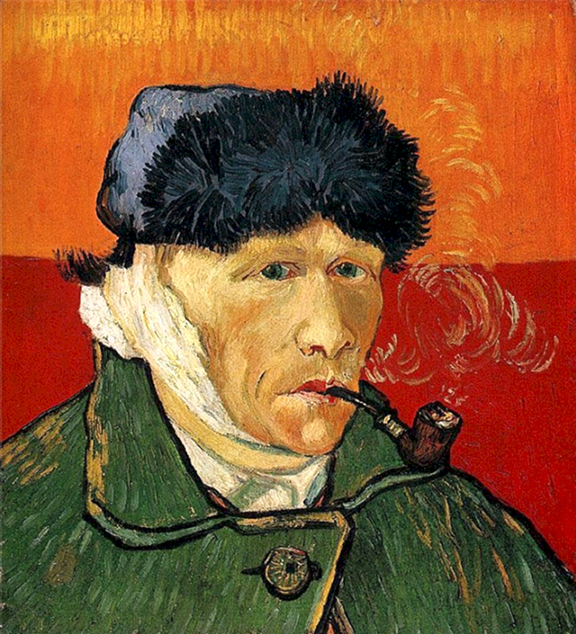 Картина Ван Гога с его изображением