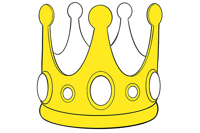 чертеж короны 14