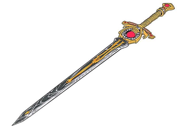 Рисование мечом 12