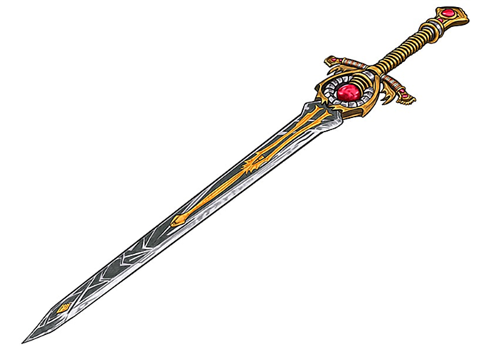 Рисование мечом 14
