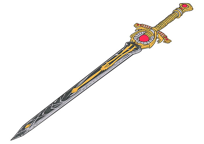 Рисование мечом 11