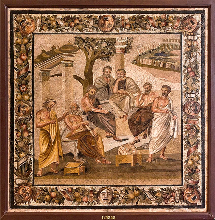 Греческая художественная мозаика