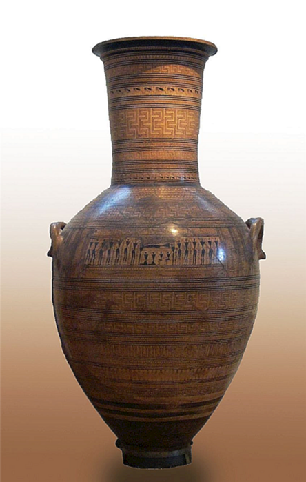 Пример древнегреческой вазы