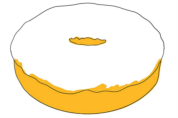 рисунок пончика 05