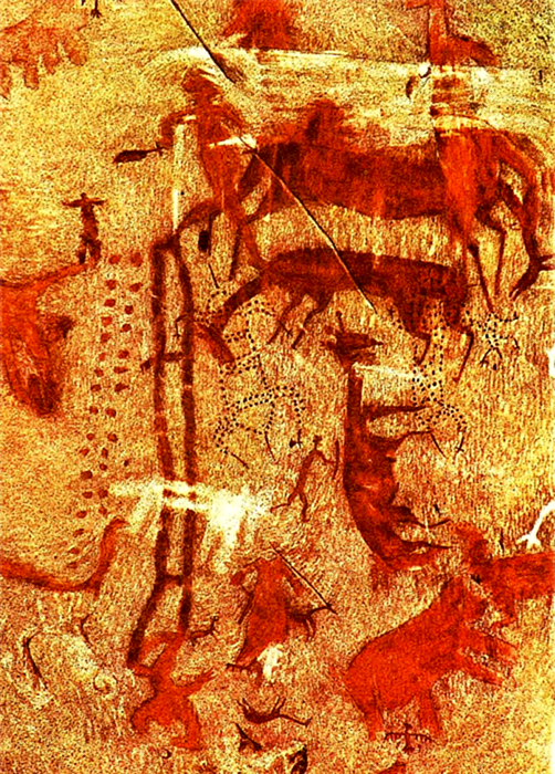 Пример палеолитических рисунков