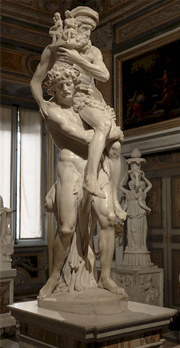 Статуя работы скульптора Бернини