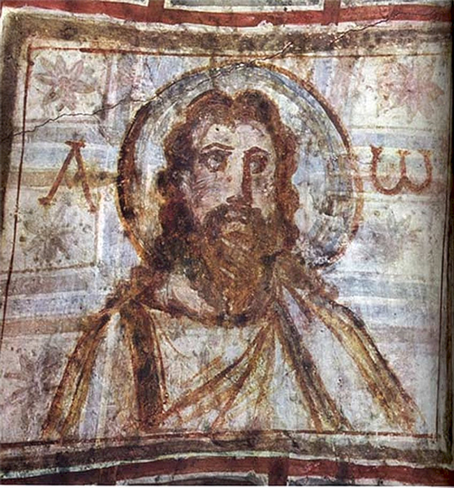 Самая старая картина Иисуса