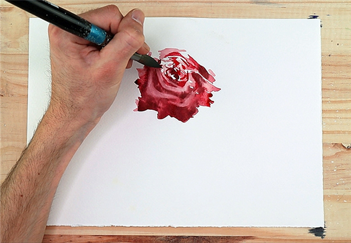 как рисовать розу 3a