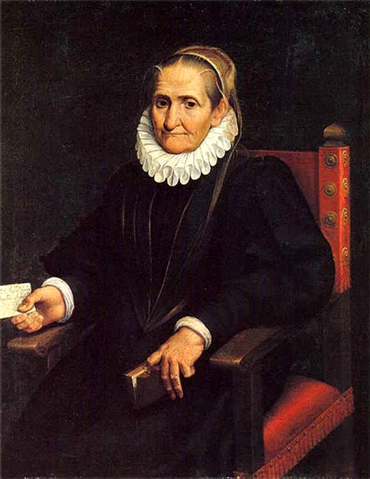 Женский портрет художницы эпохи Возрождения