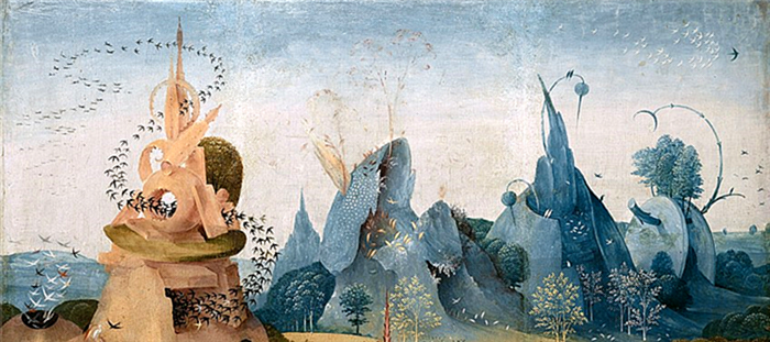 Левая панель триптиха Босха Фон