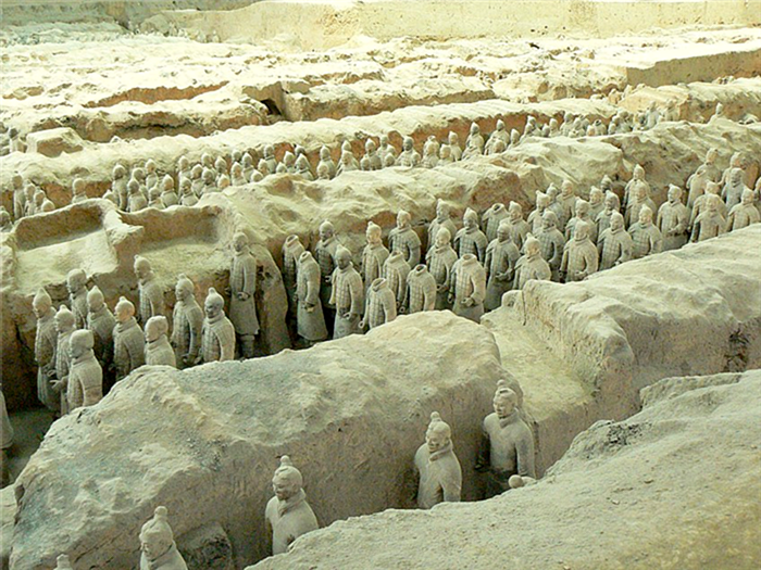 Китайские скульптурные воины