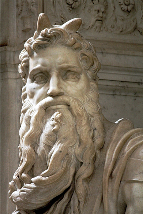 Микеланджело Статуя Моисея