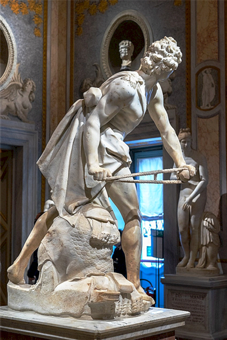 Бернини Скульптура Давида