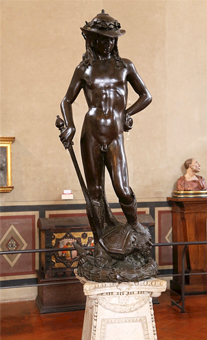 Знаменитая скульптура Давида