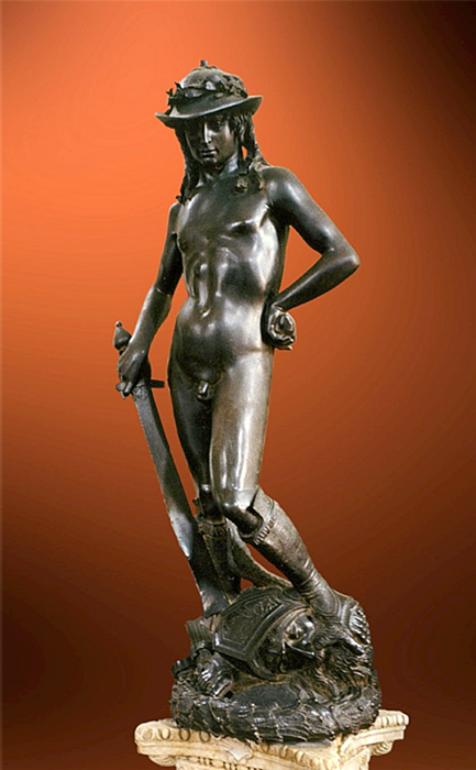 Бронзовая статуя Давида