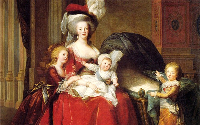 Семейный портрет Марии-Антуанетты работы Элизабет Виже ле Брюн