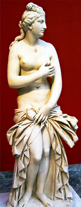 На ком основана скульптура Венеры Милосской